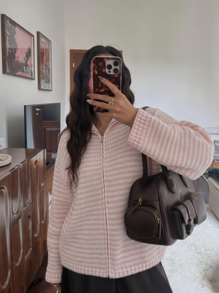 Zipper cardigan 2