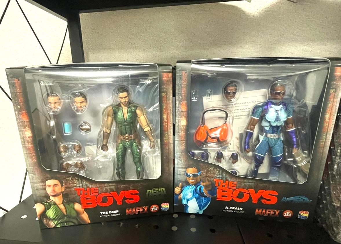 MAFEX Boys Deep A-Train Action Figure Set No.237 No.252 Figures Japan
