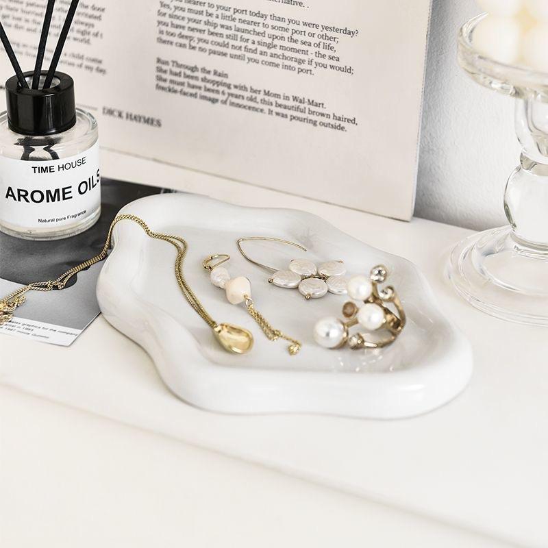 Simple Cloud Bead Storage Tray - Creative Jewelry Tray for Photography Decoration - Jewelry Plastic Tray