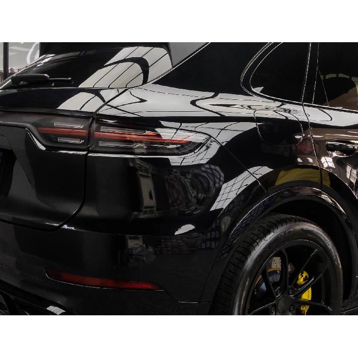 Ultra Gloss PET Piano Black Vinyl Wrap Film Sticker Auto Decoration Accessories Glossy Black Self Adhesive Vinyl Bubble Air Free