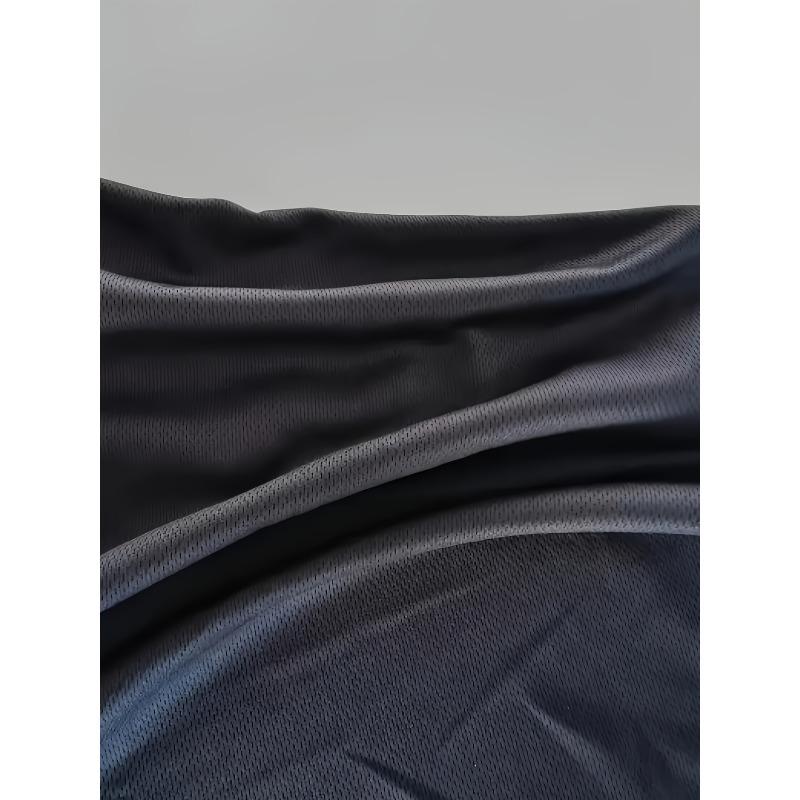 Evropské velikosti Pánské Stylové Sportovní Tričko s Krátkým Rukávem a Kulatým Výstřihem s Pohodlným A Všestranným Modrým Potiskem 'Cavalli', Ideální na Léto