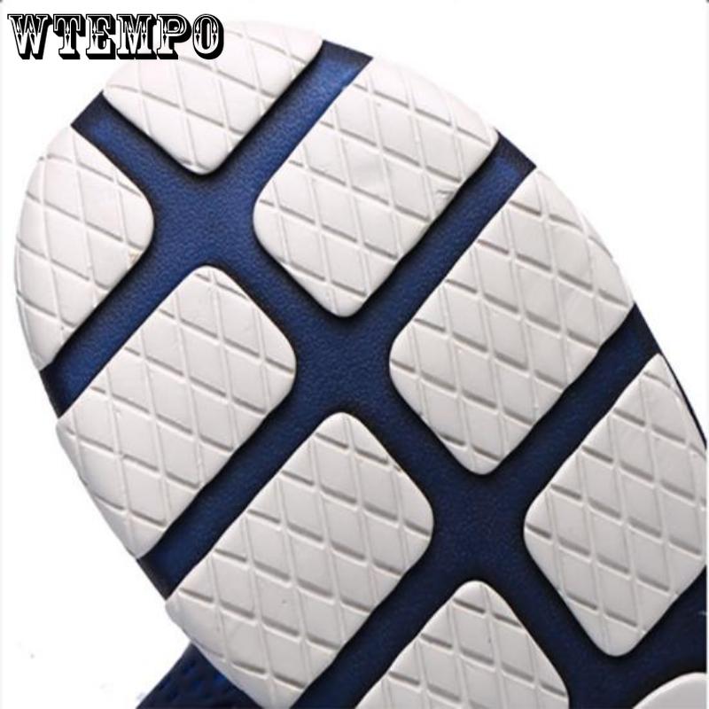 Sommer menns halvtøfler med tykk bunn Sklisikker hullsko Uformelle sandaler og tøfler Pustende strandsko