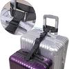 Two Black Durable Travel Luggage Connection Straps Add A Packaging Box Strap Adjustable Luggage Connection Rope Strap