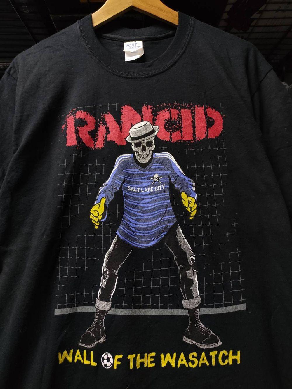 Rancid Salt Lake City Belive No18 Exclusive Black Unisex T-Shirt WA0934 XXL