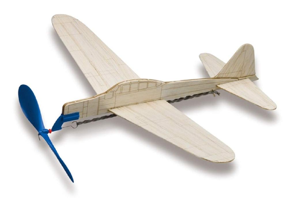 Studio Mido Balsaplane Zero Fighter ZERO FIGHTER Gumový model letadla BP-05