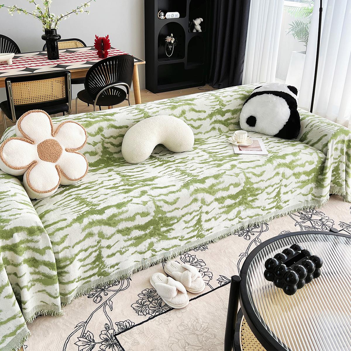 

Полотенце для дивана из шенилла Four Seasons Universal, чехол для подушки для дивана, тканевое одеяло, универсальный чехол-накладка 110*110cm