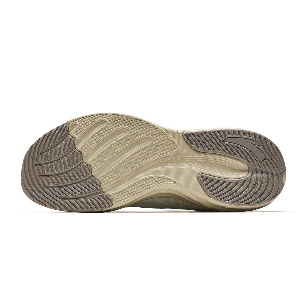 Anta Leicht Strapazierfähig Rutschfestes Gewebe Low-Top Laufschuhe Herren Sneaker Grobhanf-Grau Kiefernrauch-Grau 912545537-2