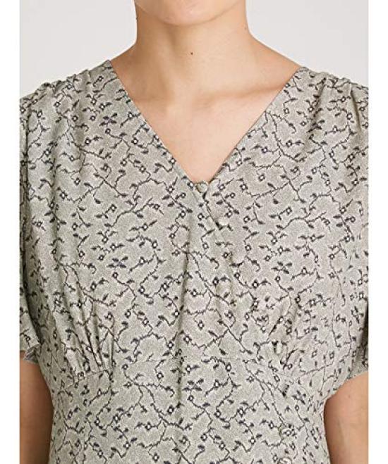FRAY Print Flare MNT 1 I.D. Women's Cache-Coeur Dress, FWFO211901,