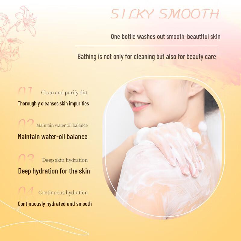 Dieyin Hydrating Peach Scented Shower Gel 500ml