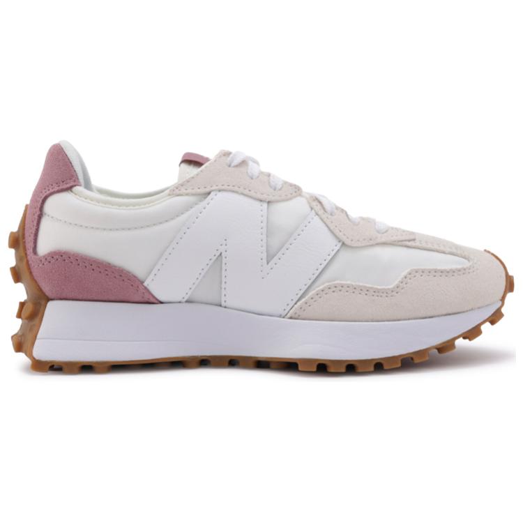 New Balance 327 White Pink Women Sneakers Cream Beige WS327FSR
