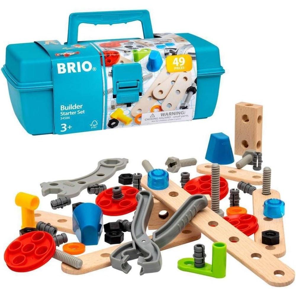 

BRIO Builder Starter Set 34586 All 49 Pieces Target Age 3+