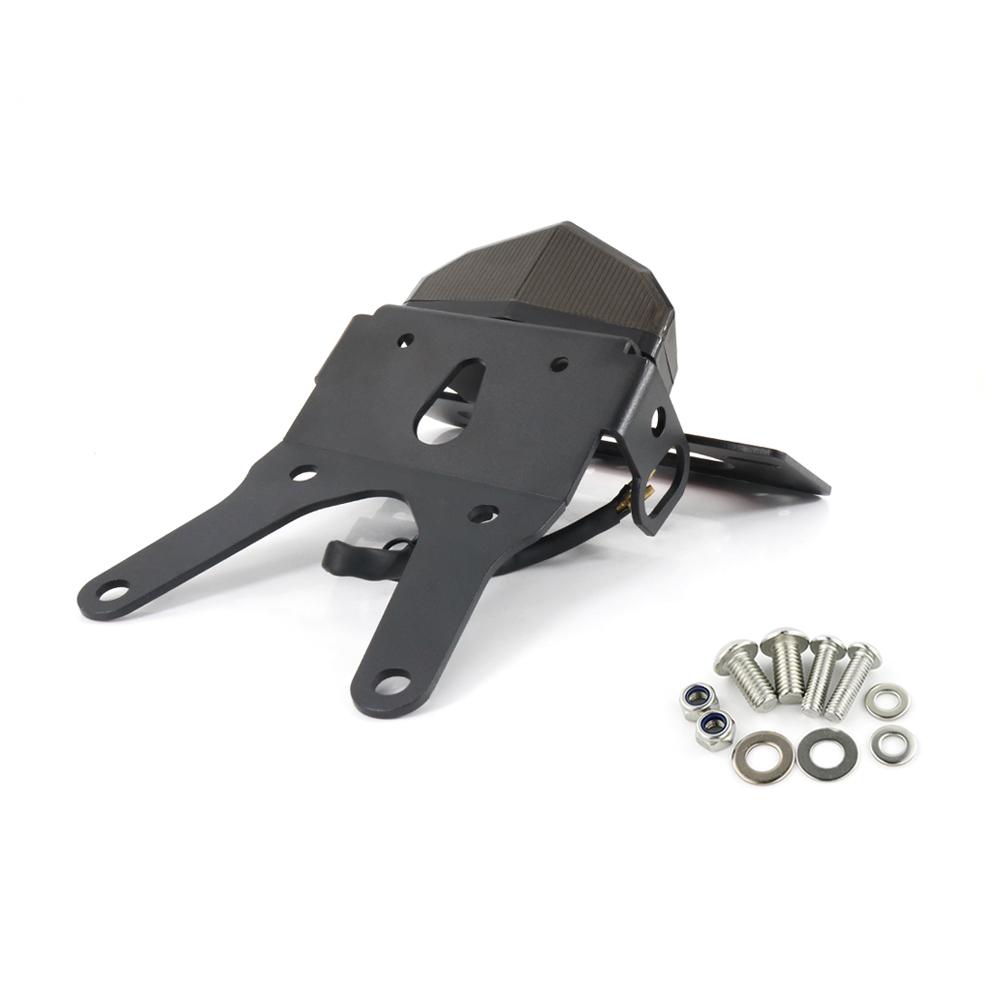Kennzeichenhalter mit LED-Licht für Honda CRF250L CRF250M 2013-2022 CRF250 Rally 2017-2022 Fender Eliminator