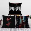 Band D-Depeche M-Mode Mement cushion cover Living Room Accent Couch Back Support Square Lounge Restful Nap Companion Pillow Case