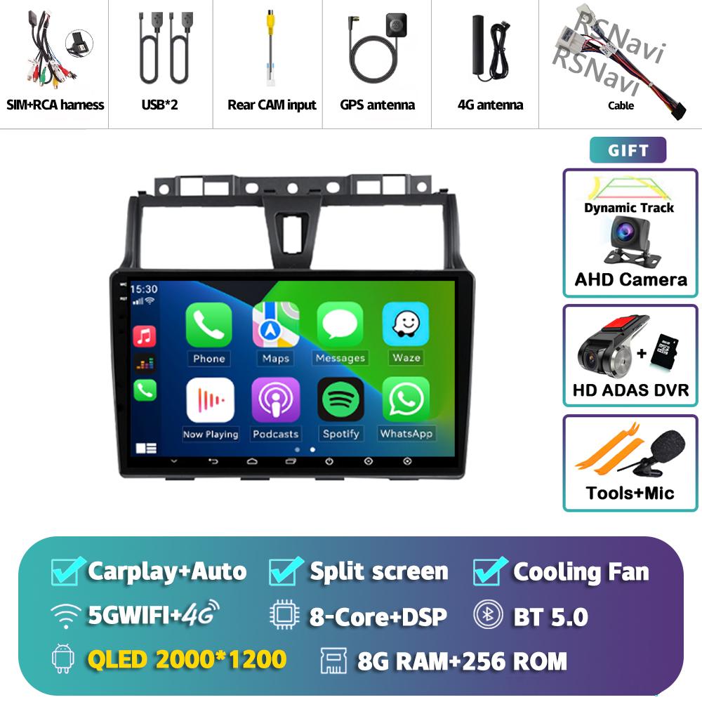 Android 14 Carplay Car Radio For Geely EC7 2014 - 2016 Head Unit 2Din Multimedia Video Player GPS Stereo 360 Camera AI Voice DVD