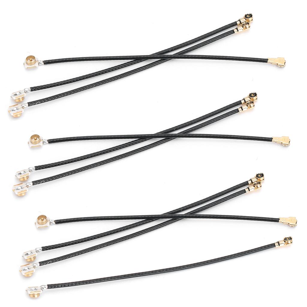 10Pcs Pin Connector IPEX‑4 MH4 Gen4 UFL Female To IPEX‑1 Cable for AX200 9260 8265