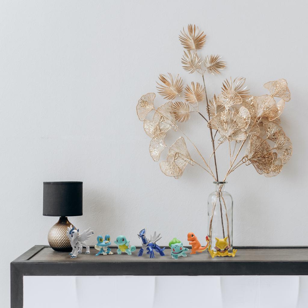 2-3inch Pokemon PVC Action Figure Pikachu Charmander Eevee Figures Dolls Model Anime Collection Ornamental Toy Kid Birthday Gift