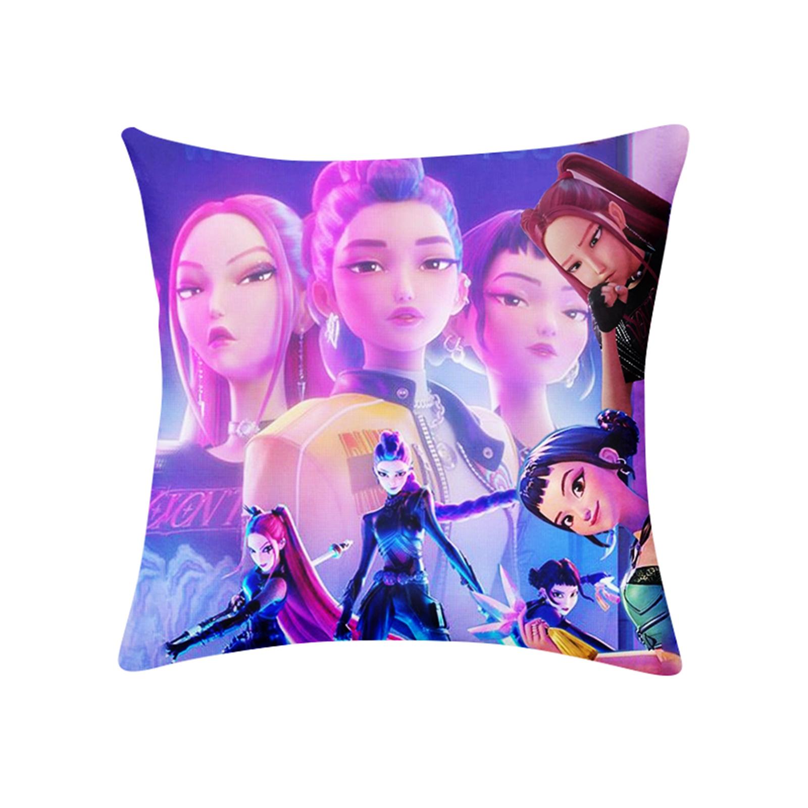 

Halloween Printed Pillowcase Square Pillowcase Sofa Pillowcase No Core Comfortable Pillowcase One Size