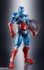TAMASHII NATIONS Captain America On 155mm Painted Movable Figure S.H.Figuarts (Tech Avengers) Approx. PVC&ABS&Diecast