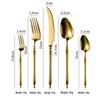 Abay Gold Stainless Steel Cutlery Set