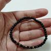 Fashion Mens Bracelet Natural Tiger Eyes  Small Stone 4mm Beads Braclet Homme Accessories Bohemia Beach Jewelry