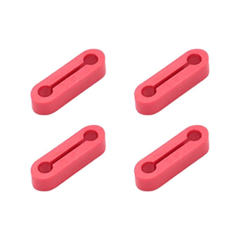 4Pcs Car Door Bumpers Silicone Shock Absorbing Pad for Quiet Closure Prevent Dents in Narrow Parking Spaces