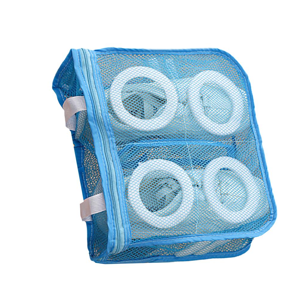 Sturdy Sneaker Laundry Bag Accessory for Men Size Up to 13 Breathable Mesh Materials with Strong Zippers Closure