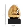 Gold-plated Ceramic Gold Face Ornaments Creative Home Furnishings Simple Living Room Office Desktop Ornaments Ceramic Crafts