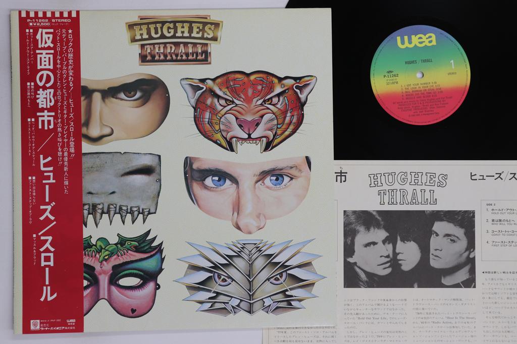 LP Record HUGHES, THRALL - Hughes, Thrall P11262 WEA 1982 Japan Obi Rock Used