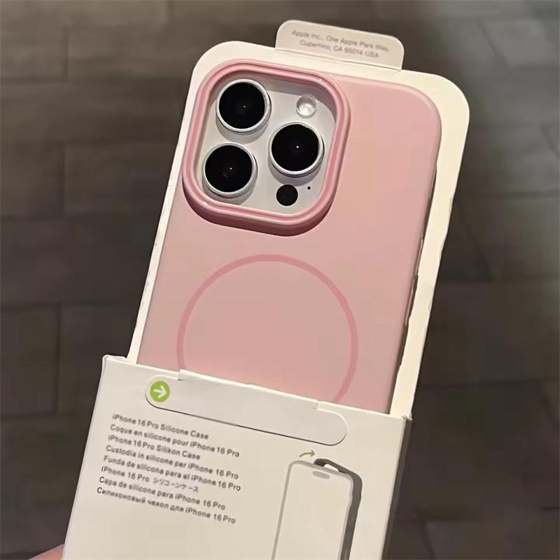 Ultra Thin PC Magnetic Phone Case For iPhone 17 Air 16 15 14 13 12 11 Pro Max Plus 16E Protection Magsafe Shockproof Cover