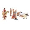 10Pcs Cowboy and Indian Action Figures Strong Durable PVC Rich Details Cowboy Figurines for Kids