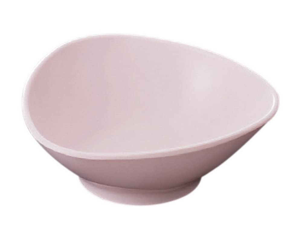 

Three Line Triangular Small Bowl Pink 150cc Made in Japan M-19P