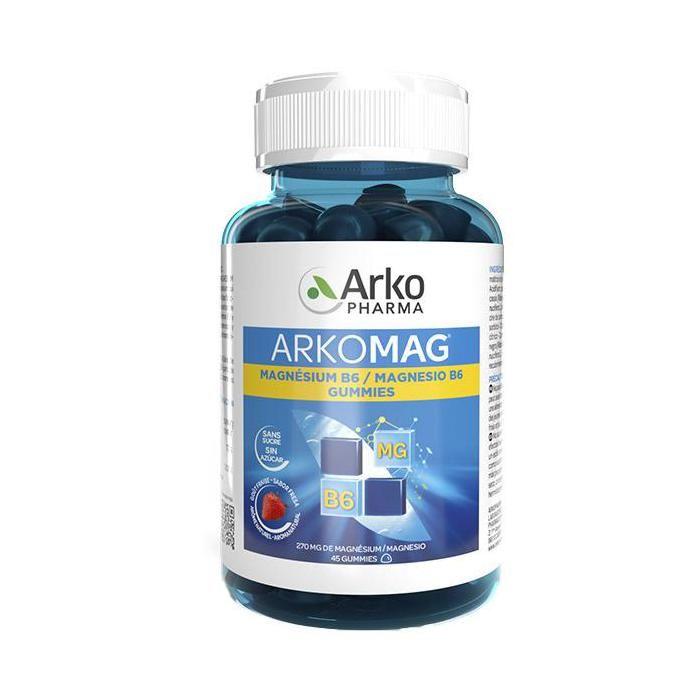Arkopharma Arkomag Magnésium B6 45 Gummies
