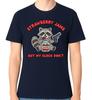 Raccoon Strawberry Jams Funny Graphic Unisex T-Shirt Dark Humour Jam Tee