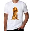 Cocker Spaniel T-Shirt T Shirt Man Casual Mens Graphic T Shirts T-Shirt