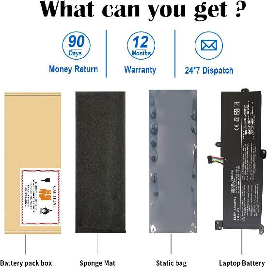 L16C2PB2 L16M2PB2 L17L2PF1 Laptop Battery Replacement for IdeaPad 330 320 S145 330-15IKB 330-15AST 320-17IKB S145-15AST S145-15IWL S145-14IWL