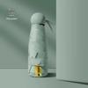 New Macaron Color Five-Fold Ultra-Light Sun Protection Compact Mini Umbrella with Buckle Handle