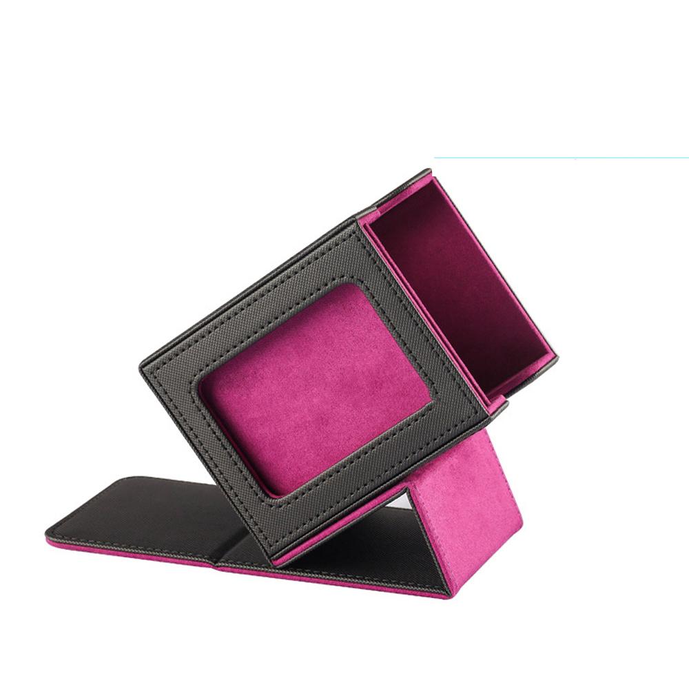 Game Collection Cards Deck Storage Box PU Leather Card Organizer for MTG TCG 100+ Cards Deck Holder Durable Collector Case