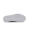 Air Jordan 1 Mid 'White' (Unisex) White / White Vintage Basketball Shoes 554724 126