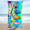 SquarePants Print Beach Towel, Large Soft Quick Dry Towel for Beach Camping Swimming