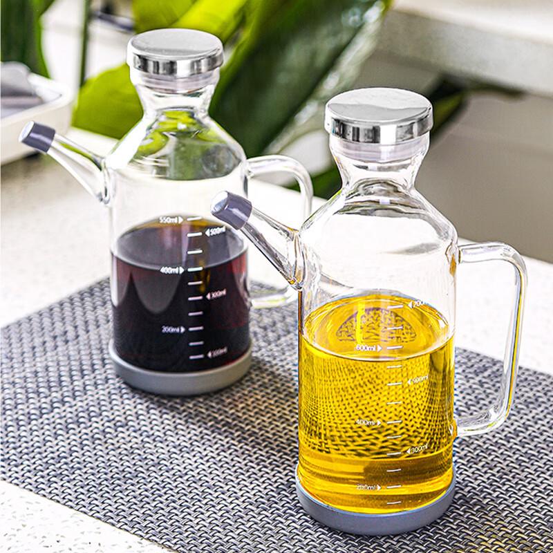 Miling 1000ml Heat-Resistant Glass Oil Dispenser