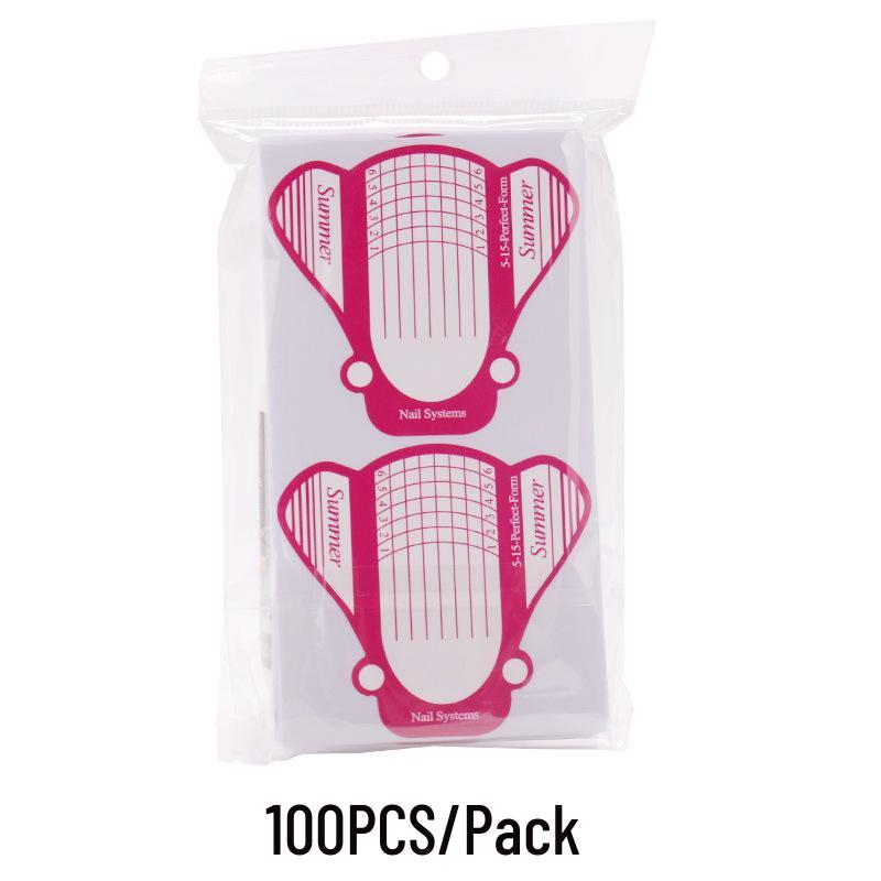 Nail Art Fly Paper Holder: Horseshoe & Airplane Shapes for Crystal Nail Extensions and Stickers.