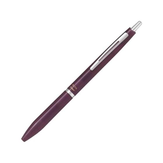 Pilot Acroball 300 Oil-Based Ballpoint Pen, 0.3mm, Misty Bordeaux/Black Ink, 10-Pack, BAC300MF10MBO, Acro Ink, Slim Barrel, Black