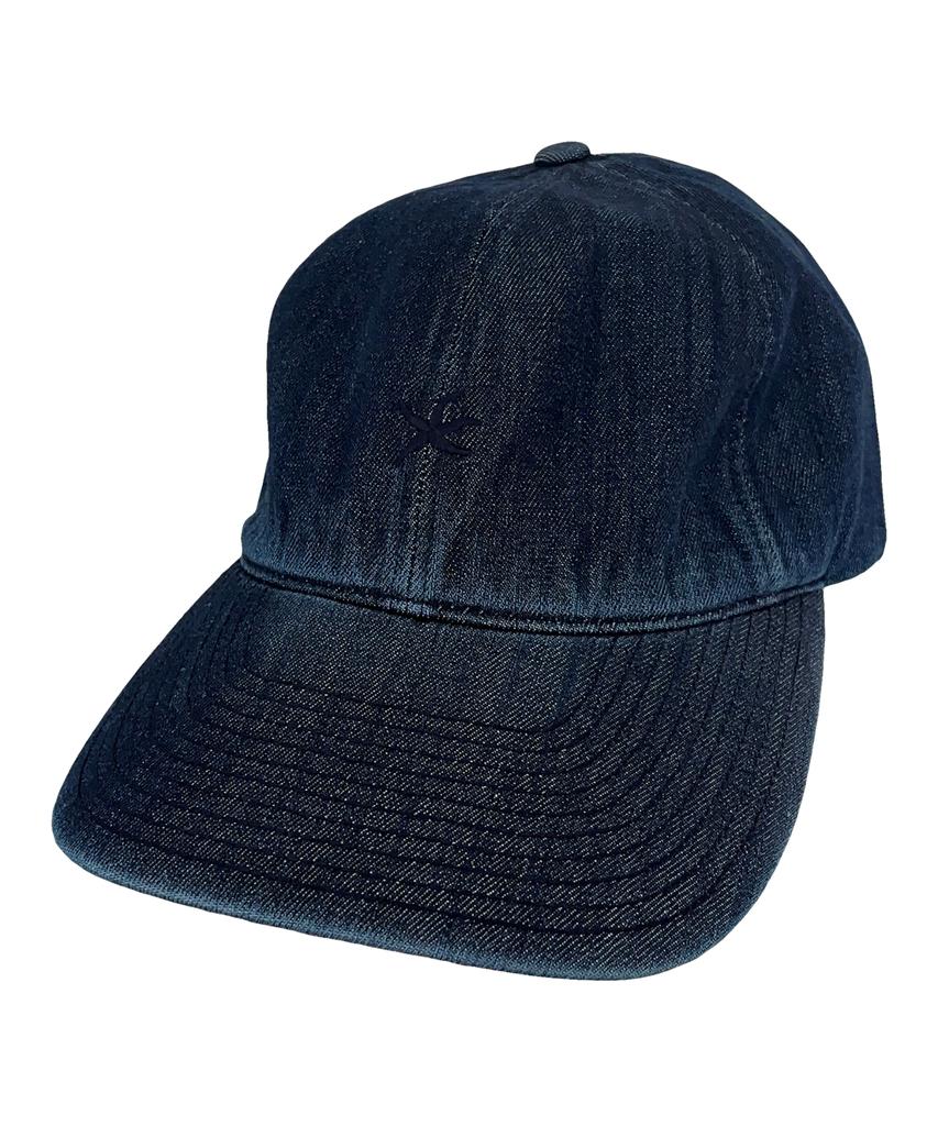 THE COLDEST MOMENT Tcm Mini Logo Denim Cap (Blue)
