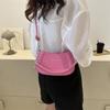 Stylish Silver Pu Leather Small Square Shoulder Bag 2023 New Design For Daily Outfits
