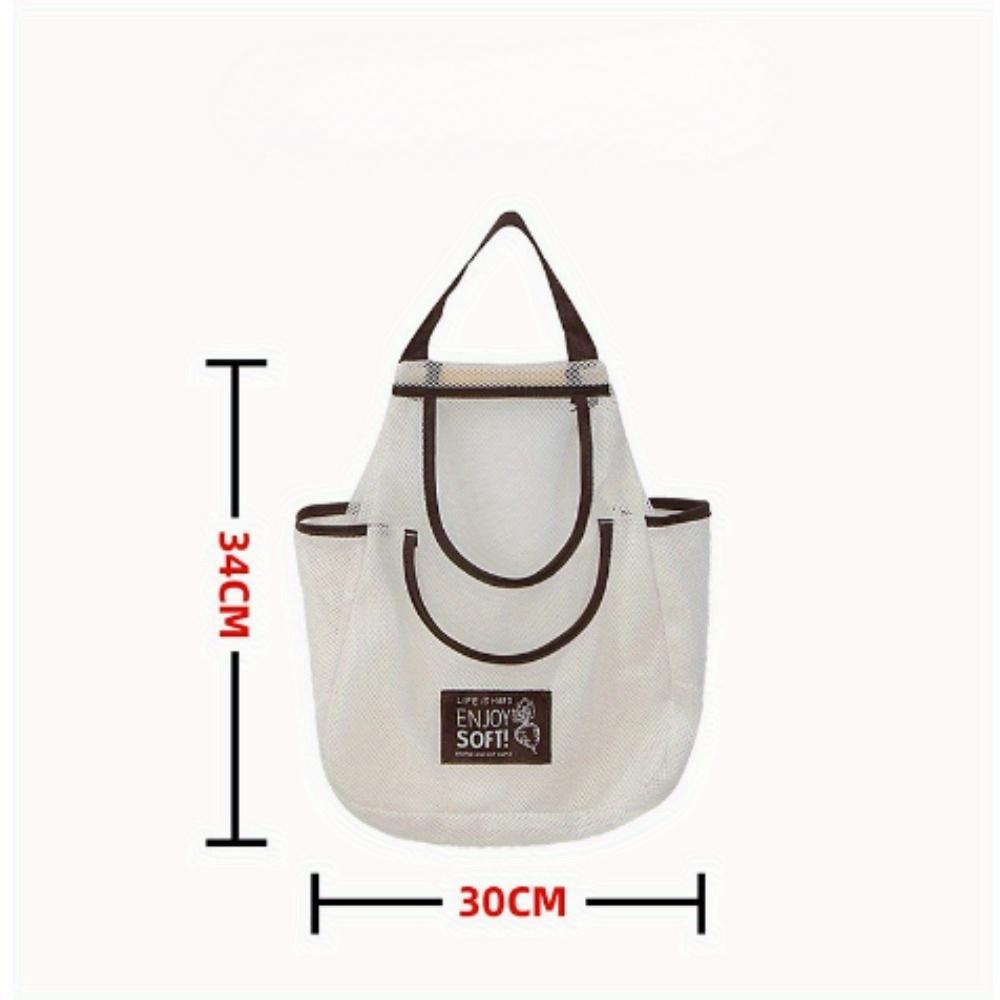 Lazy Corner Fruit and Vegetable Hanging Bag Kitchen Wall Hanging Garlic Net Bag Onion and Ginger Storage Bag For Fruit Vegetables