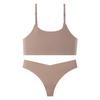 Seamless Wireless Camisole Bra Set: Breathable Push-up for a Sleeker Look