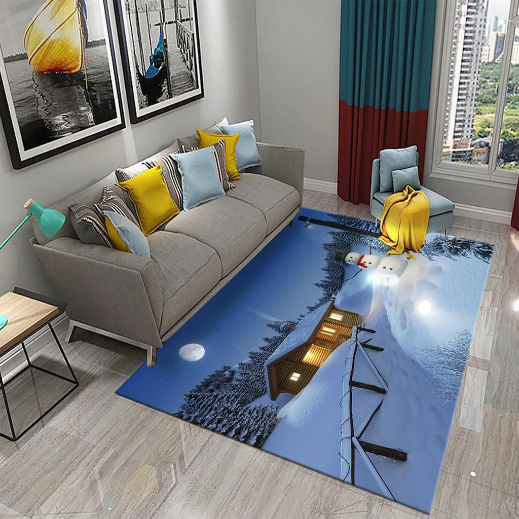 Kids Cartoon Carpet Colorful Graffiti Rug Teens Street Hip Hop Rectangle Area Rugs Bedroom Mats Flat Mat Living Room Door Mat