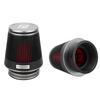 NIBBI CNC Motorcycle Air Filter Universal 42mm 48mm 54mm MushroomHead Air Cleaner Filter Carburetor Intake Pipe Modified Scooter