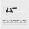 New 6 Inch Quick Ratchet Release Speed Squeeze Wood Working Work Bar Clamp Clip Kit   Hand Tool