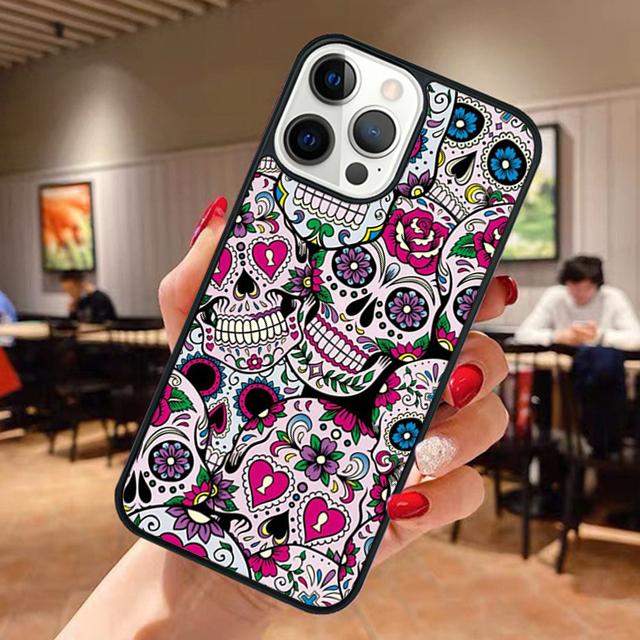 Gothic Skull Phone Case For Apple iPhone 17 Air Pro Max Plus Coque For iPhone 17 Air 14 15 16 13 12 Max Cover